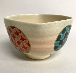 時代物　楽茶碗　裏書きあり 朝鮮美術 李朝 青井戸 堅手茶碗 時代箱 花押あり V R6787 - メルカリ