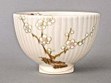 通販販売【茶道具】 茶碗 糸巻に梶の葉図 *木田義仁* 茶道道具