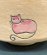画像4: 【茶道具】猫のおでかけ　楽茶碗　　　　　　　*楽入窯*　　 (4)