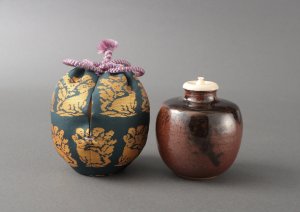 画像1: 【茶道具】唐物「本能寺文琳」写　茶入　　　　　笹田有祥　　　　　*名物茶入*五島美術館　 (1)