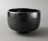茶道具】 のんこう写 「三光」 黒楽 茶碗 *佐々木昭楽* 樂道入