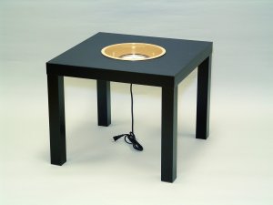 画像1: 【茶道具】喫茶テーブル　嘉多来（色ブラウン）　　　　　　*立礼棚*立礼卓* (1)