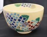 【茶道具】【新品】脇田雄峰造　朝顔画平茶盌（共箱） 楽天市場】［茶道 夏 アジサイ］脇田雄峰作 色絵紫陽花画茶碗 共