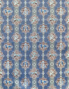 画像1: 【予約】龍村美術織物裂使用　【セルジュークの馬】裂　　(1)出帛紗　(2)古帛紗　(3)数寄屋袋　(4)三ッ折　　　　*龍村美術織物* (1)