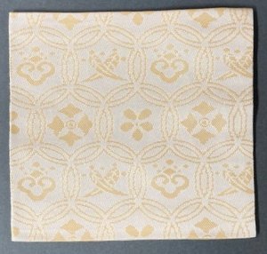 画像2: 【茶道具】御所籠用　古帛紗　揃　　（織部緞子）　　　*茶籠・御所篭　用*茶篭 (2)