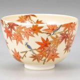 小手鞠窯 鳳凰ニ菊桐茶碗 ○ 工芸品