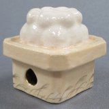 茶道具】菱餅 楽 蓋置 *楽入窯* 吉村楽入*雛祭り