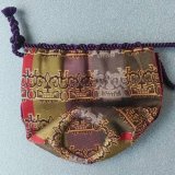 茶道具　栄春造　溜塗　老松蒔絵　茶器　龍村美術織物謹製仕覆付　共箱　V　7529 茶道具 栄春造 溜塗 老松蒔絵 茶器 龍村美術織物謹製仕覆付 共