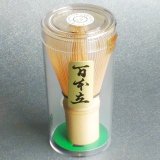 通販販売【茶道具】 茶筅 白竹 100本立 *奈良高山*中田嬉撰*茶筌*茶道道具