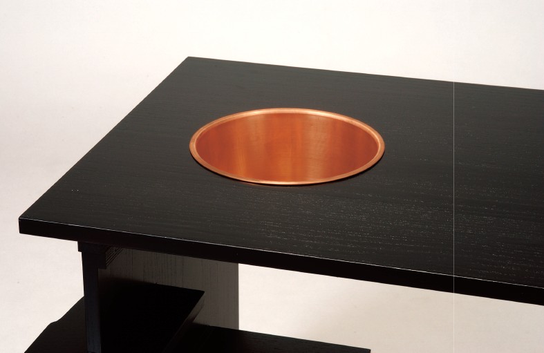 ☆美品 立礼棚卓用 銅風炉 銅製 丸炉 400W(可変)炭型 電熱器 送料込み ☆美品 立礼棚卓用 銅風炉 銅製 丸炉 400W(可変)炭型 電熱器