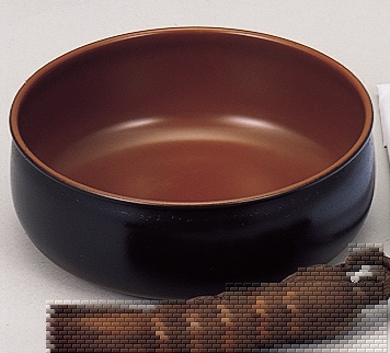 通販販売【茶道具】 茶巾盥 煮色 *茶巾たらい*茶道道具